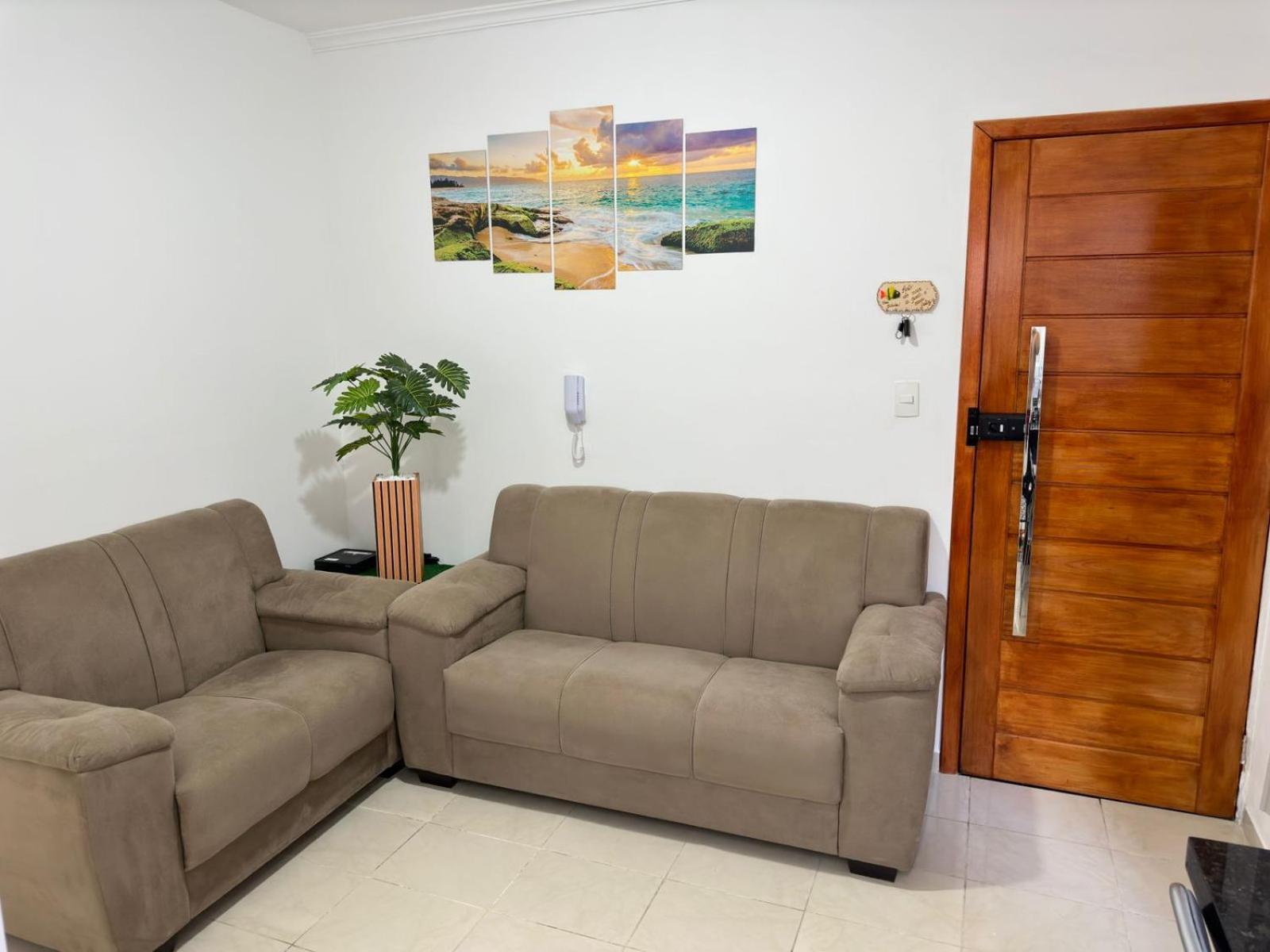 Apartamento Frente Ao Mar Com Varanda E Piscina Прая Гранде Екстериор снимка
